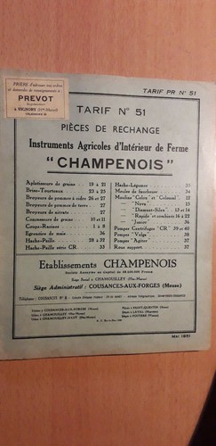 Champenois instruments - champenois,