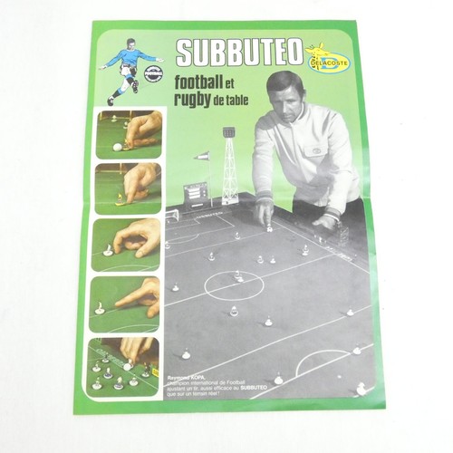 Subbuteo football rugby - et, de