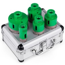 VEVOR 5Pcs Scie Cloche Diamantée Trépan M14 Tuiles Carrelage 25/40/45/50/68mm