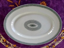 Plat Ovale ancien Faience