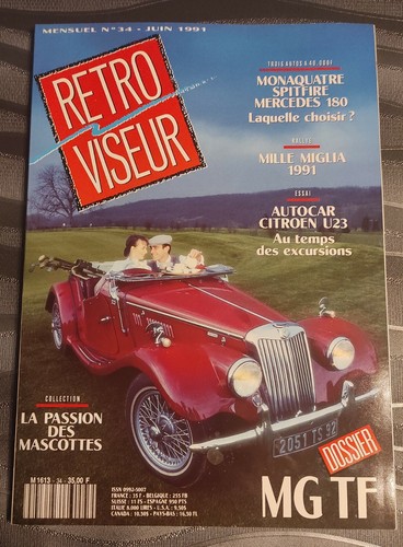 Retro viseur mg tf - retro,