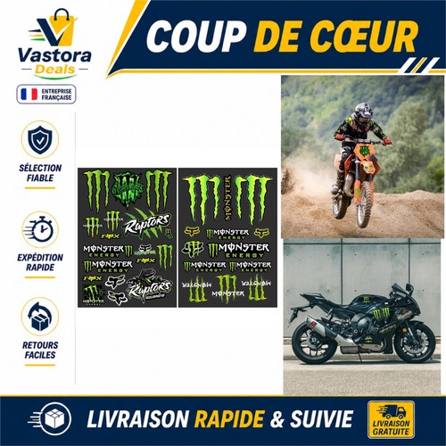 Autocollants monster energy - 2,