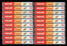 25 Cassettes Audio Maxell UR