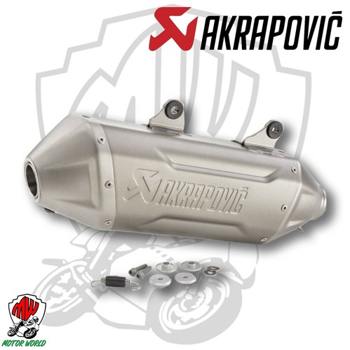 Silencieux titane akrapovic - titane,