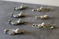 Lot de 7 anciens soldats en