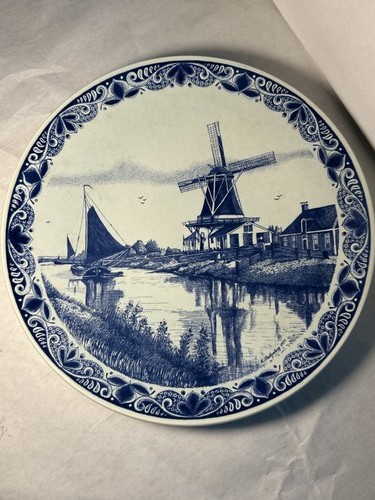 Grand plat delfts - plat,