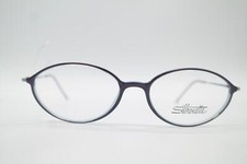 Silhouette 1945 Violet Bleu Ovale Monture De Lunettes Neuve