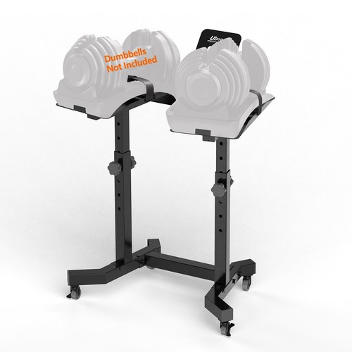 Dumbbell rack adjustable - rack,,