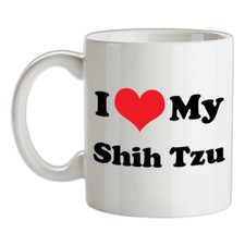 I Love Mon Shih Tzu Tasse - Chien - Chiot - Canine - Animal - Chiens