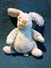 doudou peluche lapin blanc