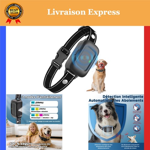 Collier anti aboiement chien - aboiement,