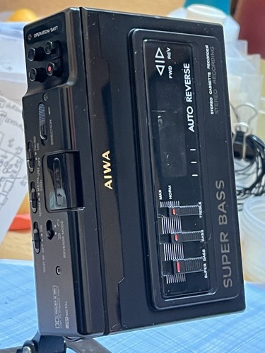 Aiwa portable player recorder - aiwa,