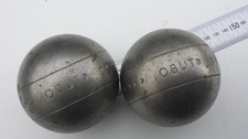 Ancienne doublette de boules