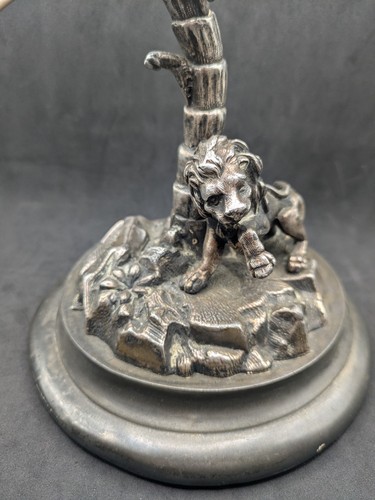 Antique art nouveau lion ruler - antique,