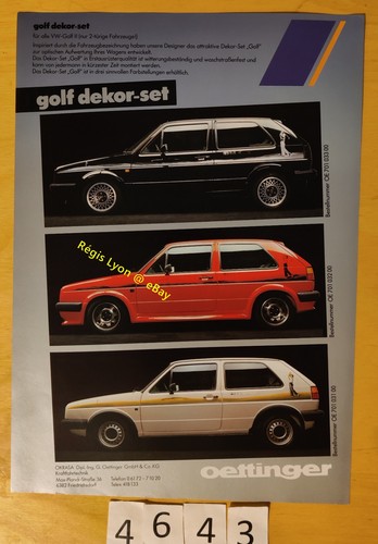 Oettinger golf dekor - ii, set