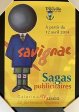 Original Poster "Bic Advertising Sagas" - Raymond Savignac