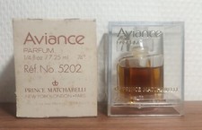 Prince Matchabelli Aviance Perfume Extract 7.5ml. Plexi Box. Good Condition 