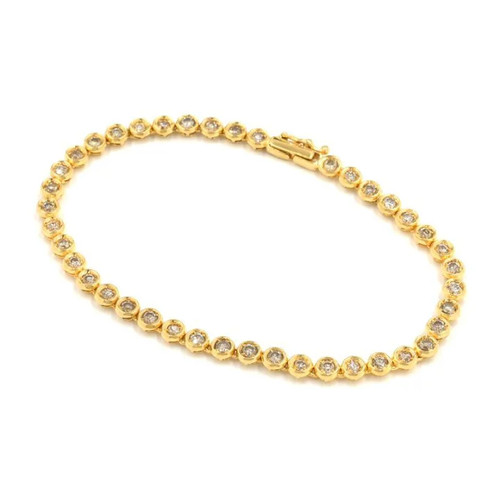 Bracelet chaîne tennis - chaîne,