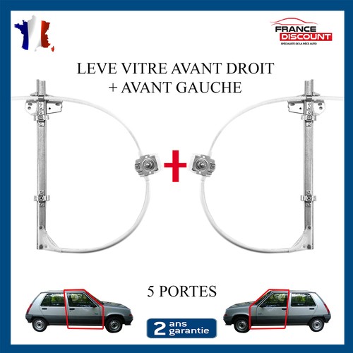 Leve vitre manuel avant gauche - vitre,