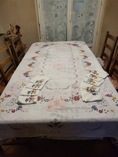 GRANDE NAPPE  A FLEURS 220X160