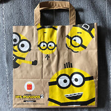 kraft minions Mac donald paper bag