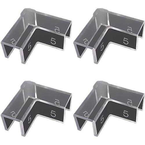 Garde angle pvc aquarium - d'angle,