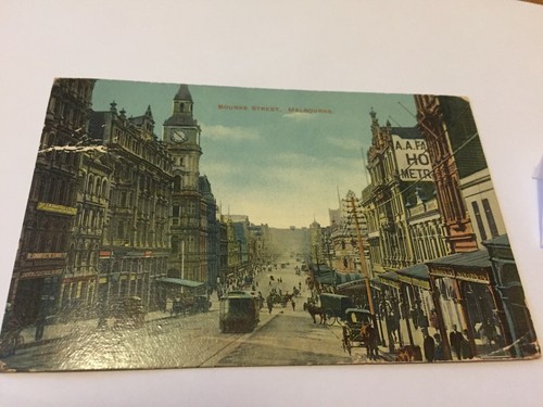 Cpa australie bourke - bourke, street
