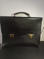 Cartable cuir noir Foucault