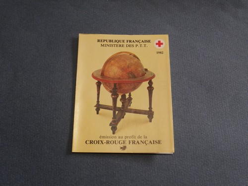 France carnet croix rouge - france, 1982