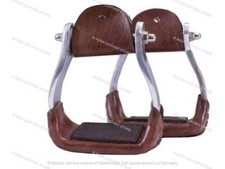 Étriers de selle en cuir