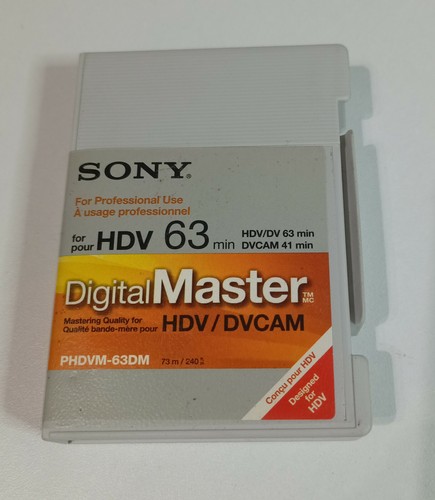 Sony dvcam hdv mini dv - dvcam,
