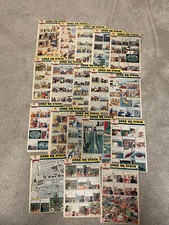Tintin Magazine 18 x Red Sea Sharks Pages   Vintage 1950s   Coke En Stock Herge