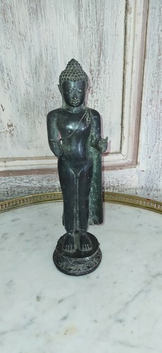Ancienne statue bronze - ancienne, en