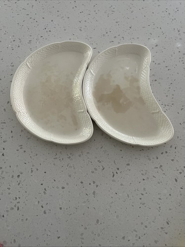 Two wedgwood osier half moon - osier,