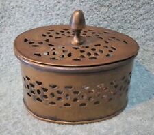 Ancienne boîte en laiton