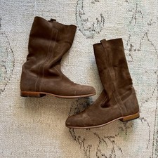 la botte gardiane ella brown suede boots 41 *READ DESC*
