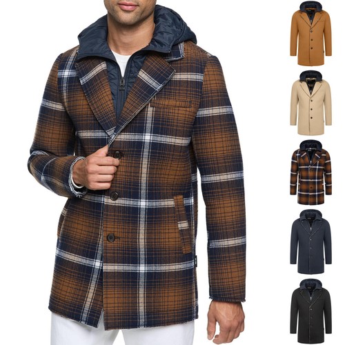 Manteau indicode pour - indicode, hommes