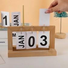 Calendrier Perpétuel en Bois
