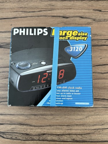 Radio réveil philips - réveil, fm/am