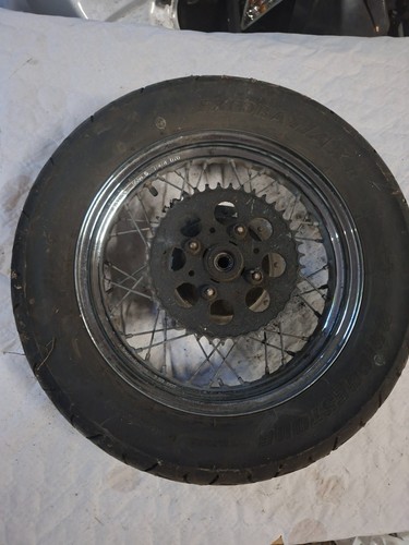 Jante roue arriere complete - jante,