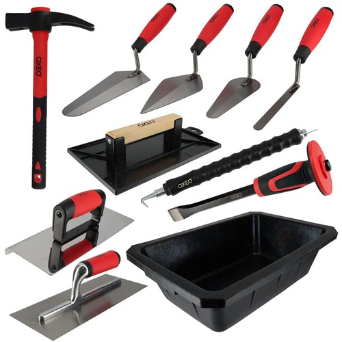 Kit outils maçonnerie 4 - 11,