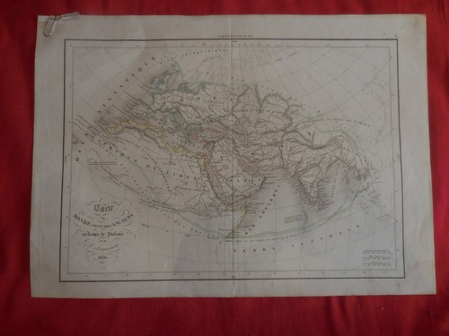 Carte monde connu des - monde,