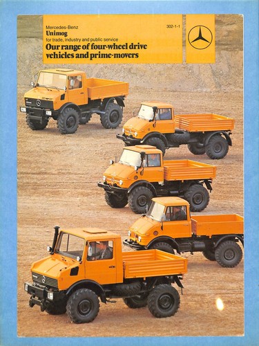 Mercedes benz unimog range - mercedes-benz, /