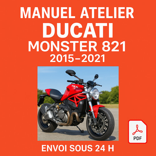 Manuel atelier ducati - ducati, monster
