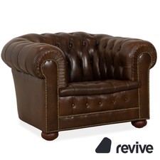 Fauteuil Chesterfield En Cuir