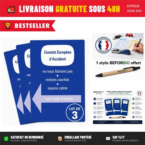 Constats amiable accident moto