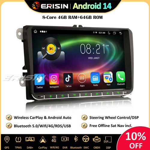 Dab android autoradio gps - 9"dab+android,