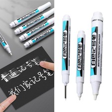 Marqueurs blancs permanents