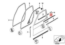 BMW E38 725TDS 728I 728IL DOOR