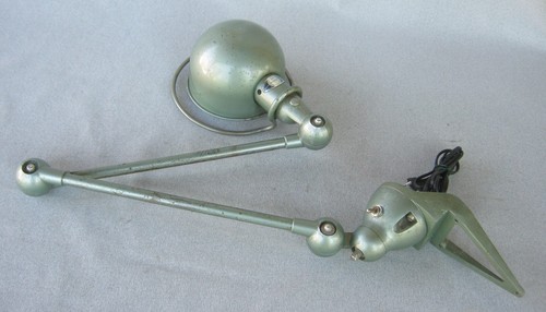 Ancienne lampe jielde vert - ancienne,